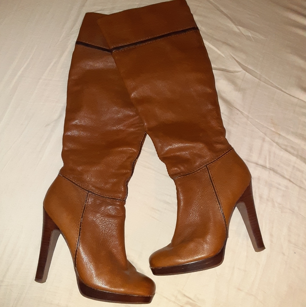 Jessica Simpson leather boots